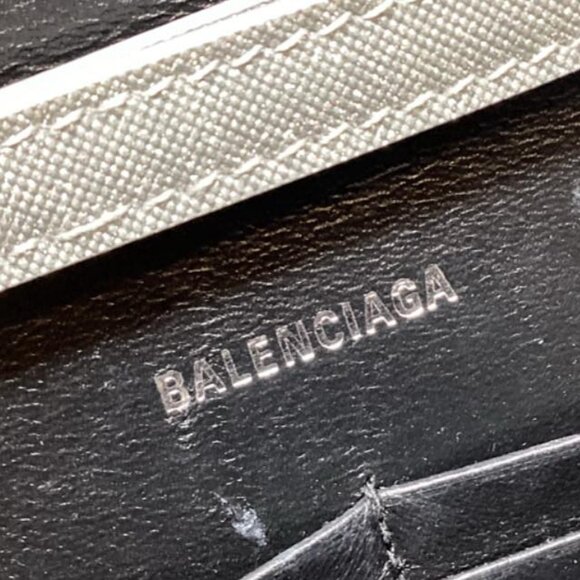 Balenciaga #15P876 Fabric Hourglass Chain Bag - Picture 6 of 6